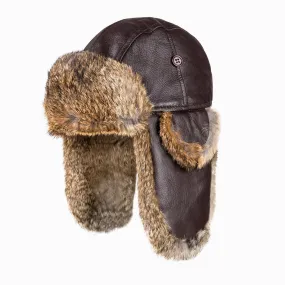 UGG Kiddie Aviator Leather Hat