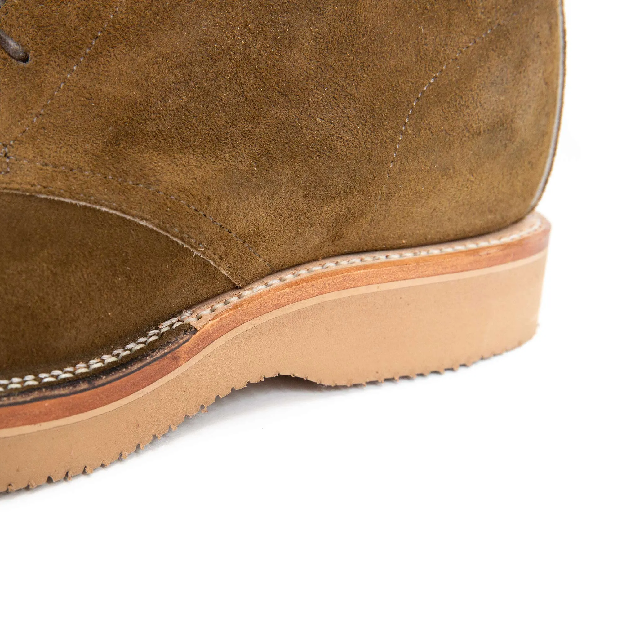 Viberg Mushroom Chamois Roughout Chukka Boot