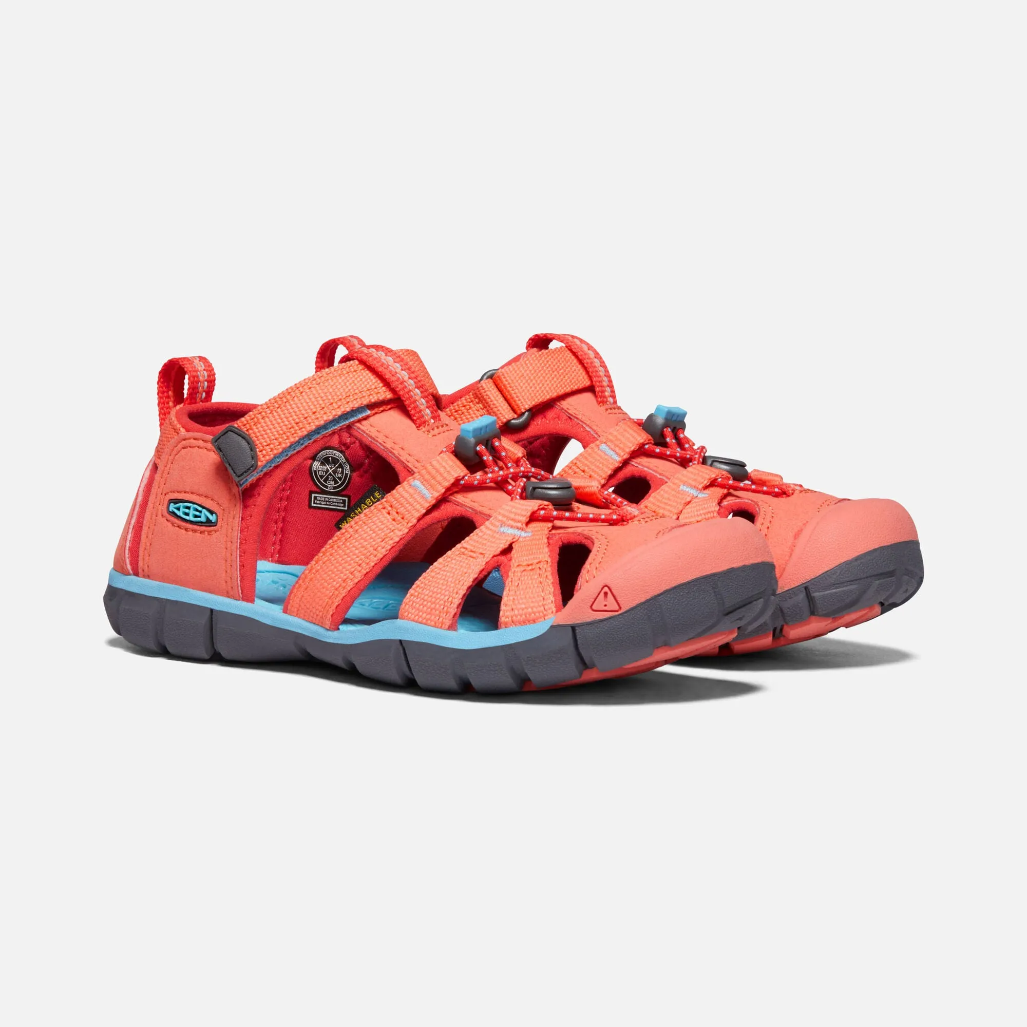 YOUTH SEACAMP II CNX - CORAL/POPPY RED