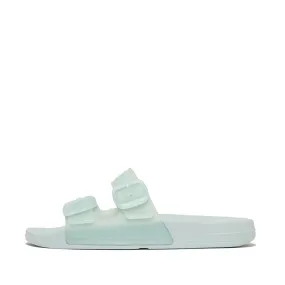 รองเท้าแตะ ผู้หญิง รุ่น iQUSHION TRANSLUCENT TWO-BAR BUCKLE SLIDES